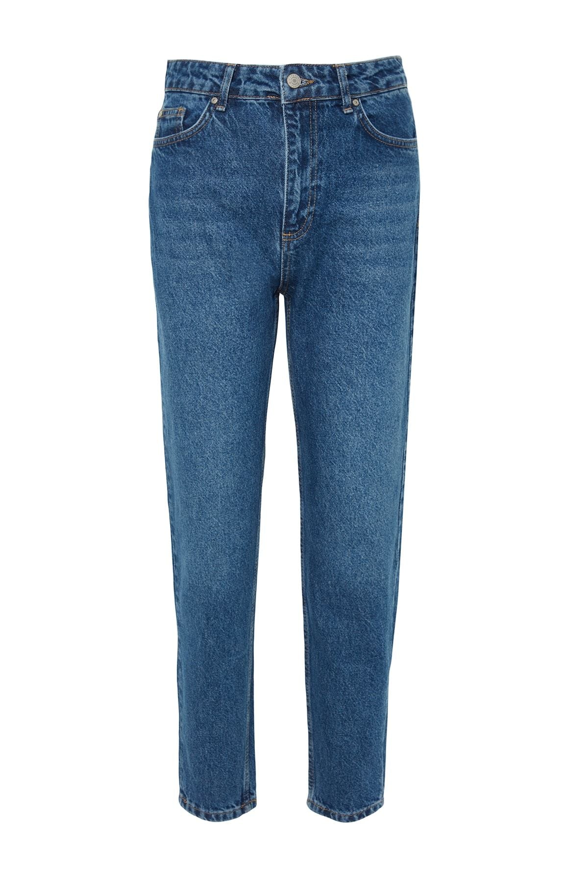 Blue High Bel Mom Jeans TWOSS23JE00085