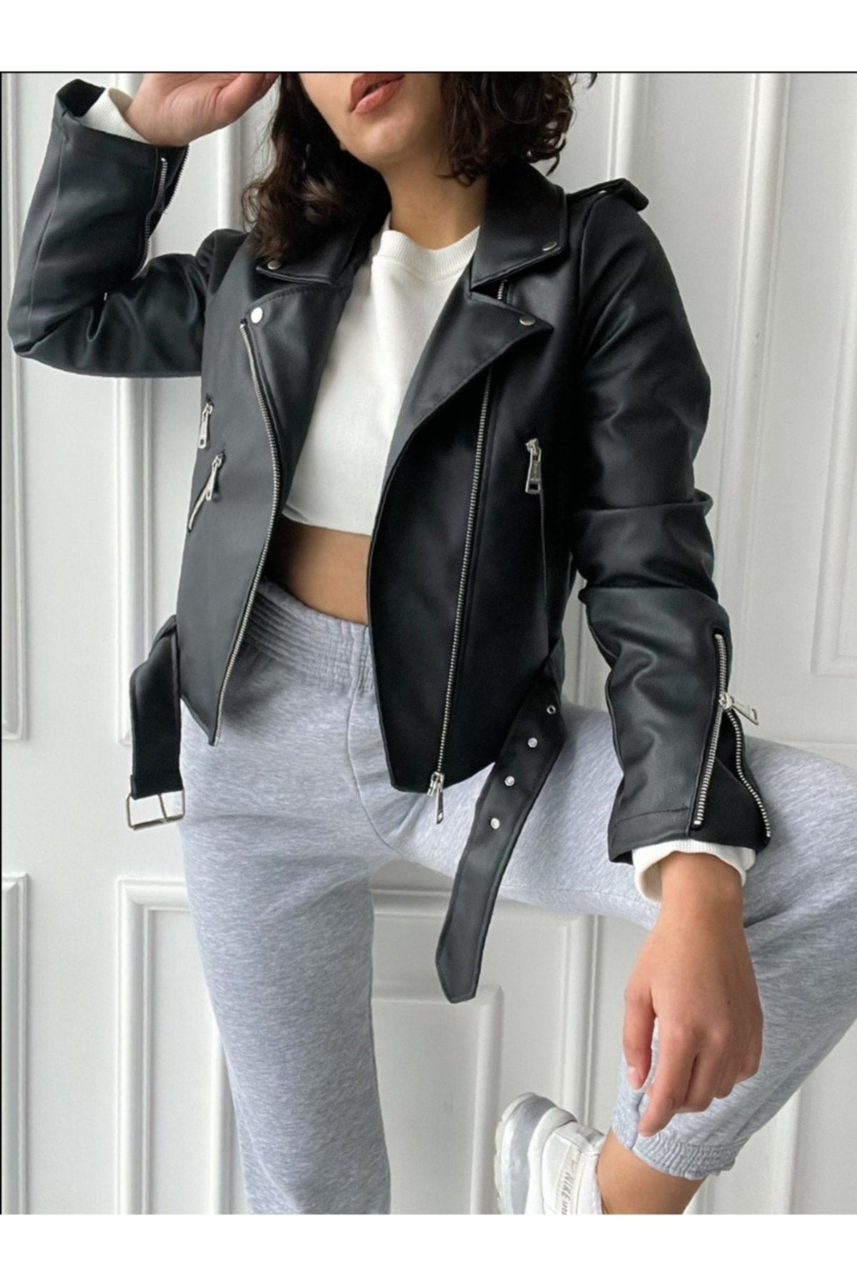 Leather Black Jacket