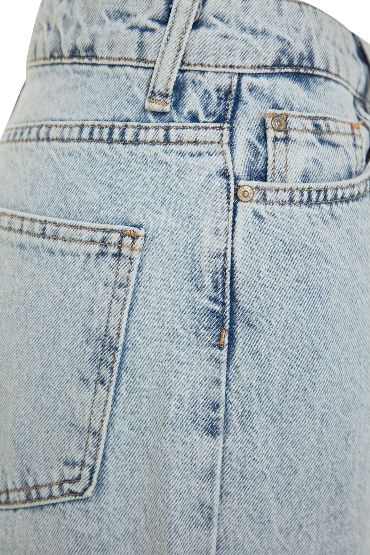 Blue High Bel Mom Jeans TWOSS23JE00085