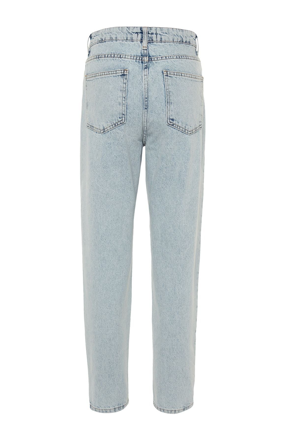 Blue High Bel Mom Jeans TWOSS23JE00085