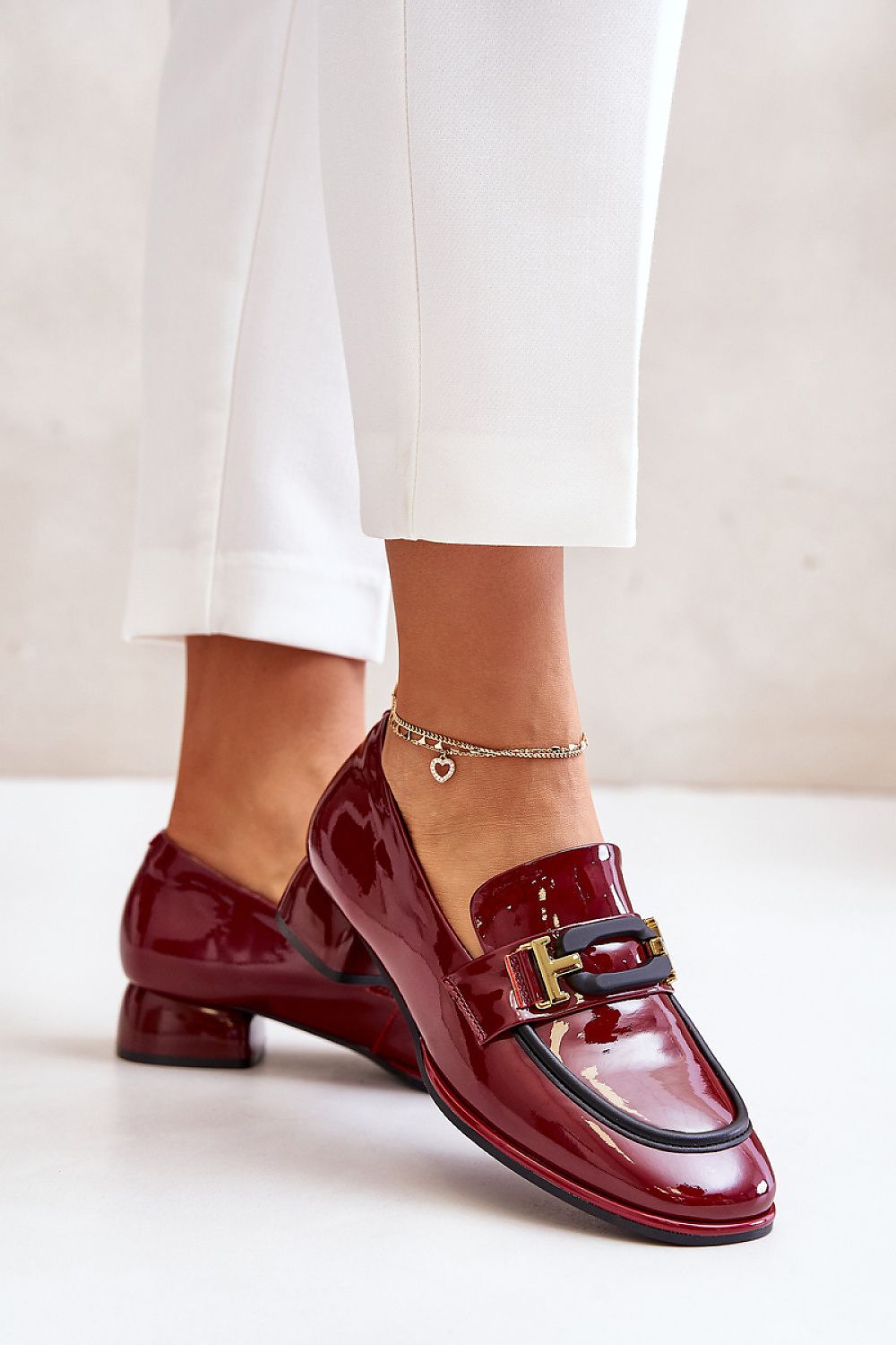 Heeled low shoes Step in style